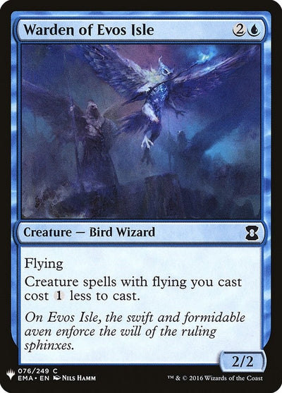 Warden of Evos Isle (76) (LIST)