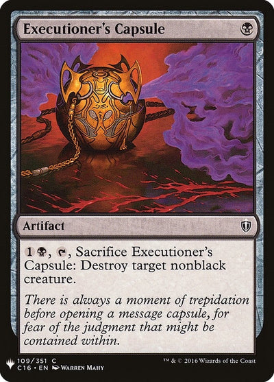 Executioner's Capsule (109) (LIST)