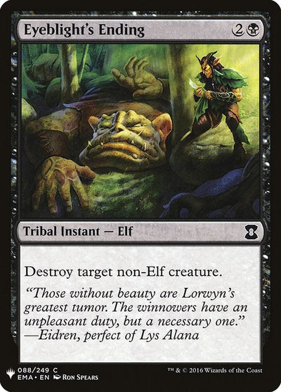 Eyeblight's Ending (88) (LIST)