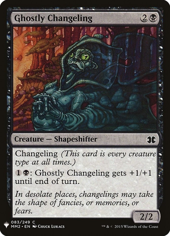 Ghostly Changeling (83) (LIST)