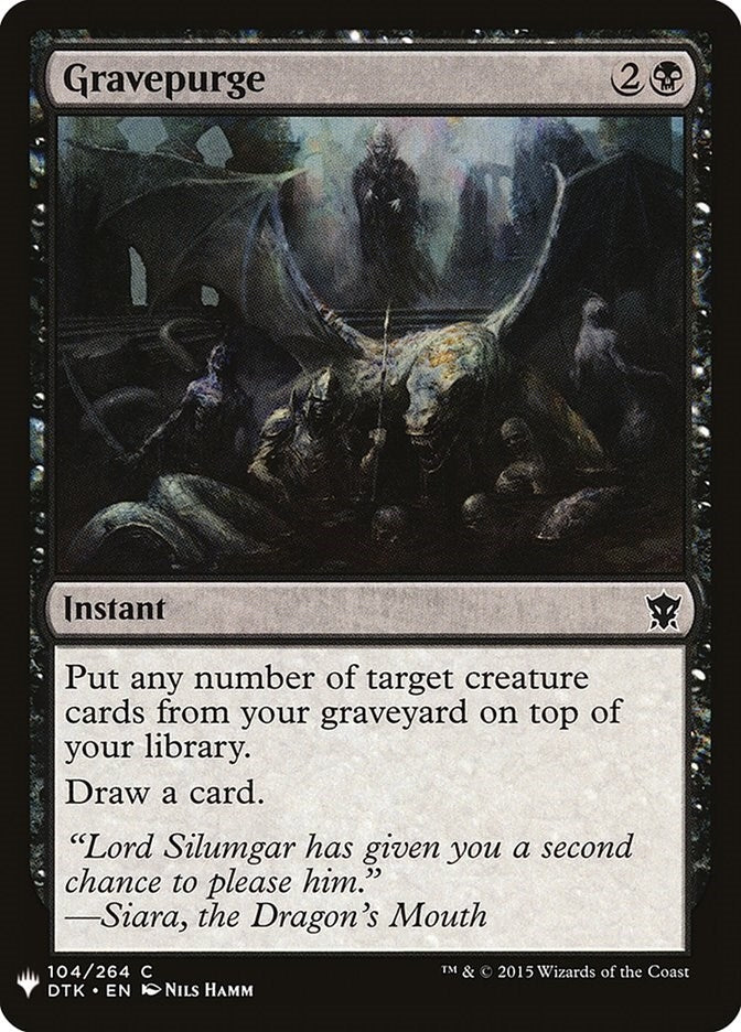 Gravepurge (104) (LIST)