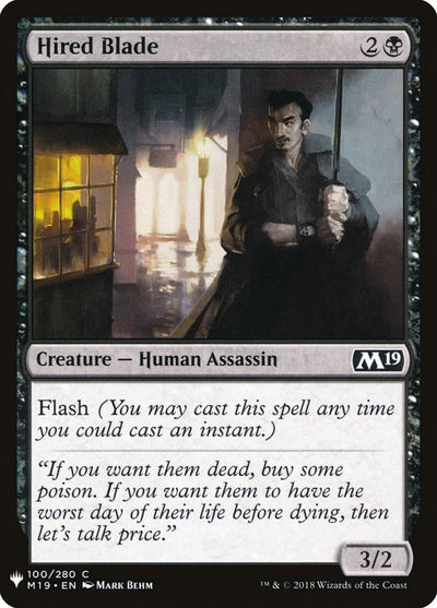 Hired Blade (100) (LIST)