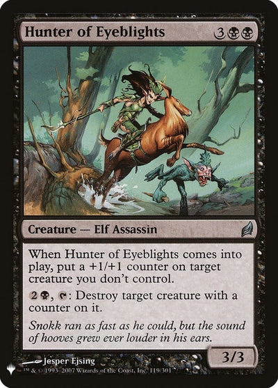 Hunter of Eyeblights (119) (LIST)