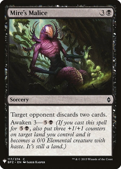 Mire's Malice (117) (LIST)