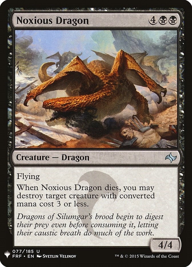Noxious Dragon (77) (LIST)