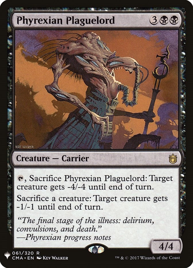 Phyrexian Plaguelord (061/320) (LIST)