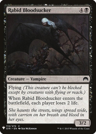 Rabid Bloodsucker (113) (LIST)
