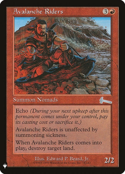 Avalanche Riders (74) (LIST)
