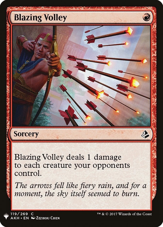 Blazing Volley (119) (LIST)