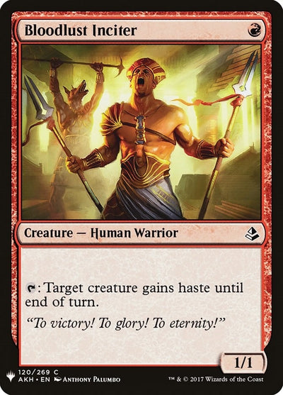 Bloodlust Inciter (120) (LIST)