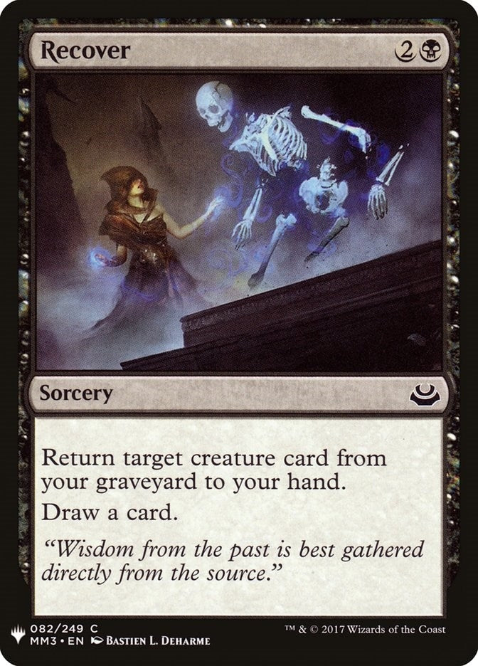 Recover (82) (LIST)