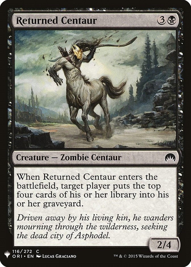 Returned Centaur (116) (LIST)