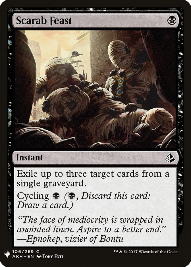 Scarab Feast (106) (LIST)