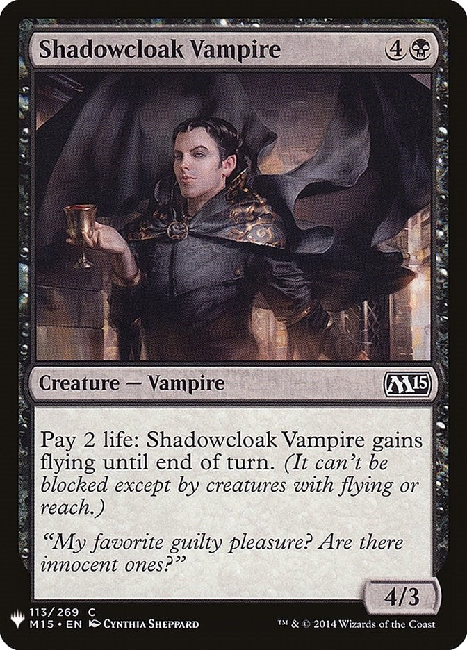 Shadowcloak Vampire (113) (LIST)