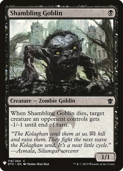 Shambling Goblin (118) (LIST)