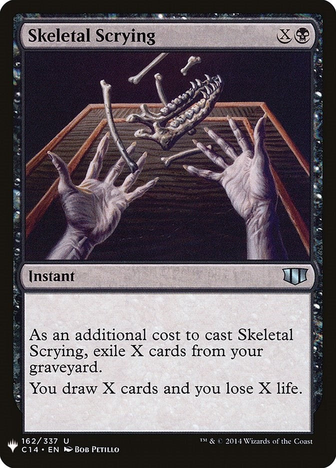Skeletal Scrying (162) (LIST)