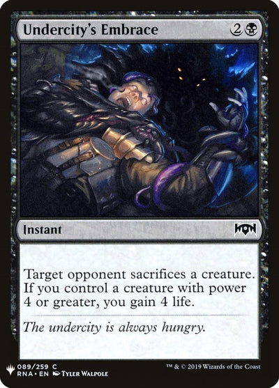 Undercity's Embrace (89) (LIST)