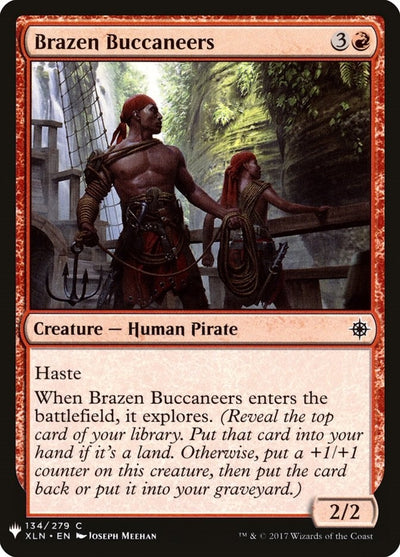 Brazen Buccaneers (134) (LIST)