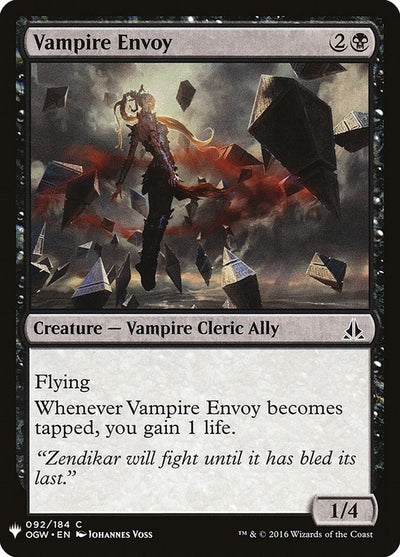 Vampire Envoy (92) (LIST)