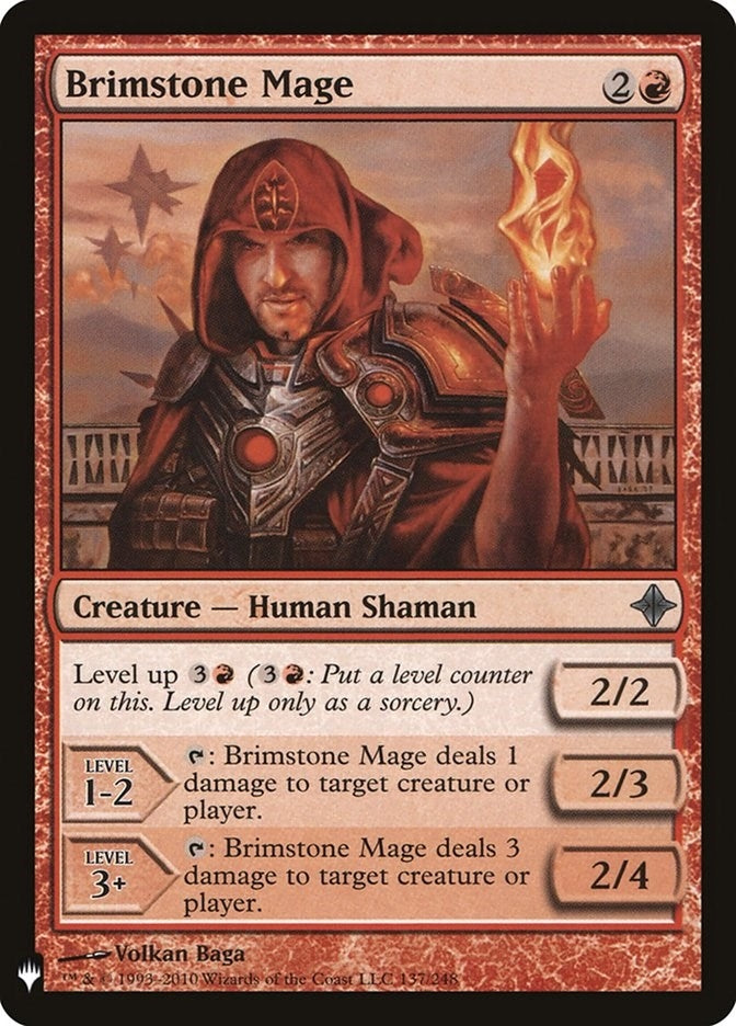 Brimstone Mage (137) (LIST)