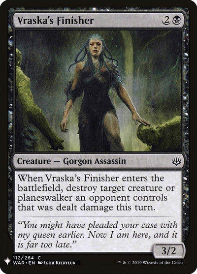 Vraska's Finisher (112) (LIST)