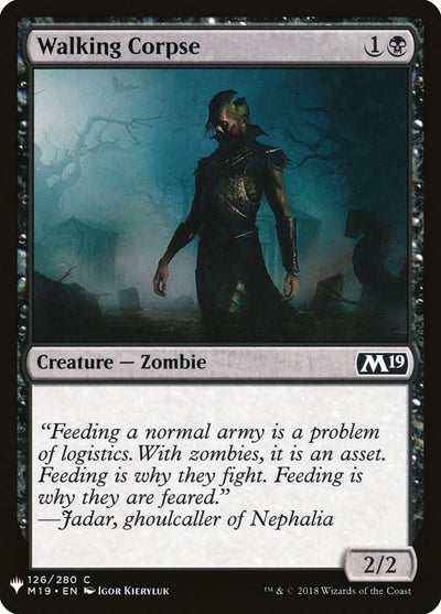 Walking Corpse (126) (LIST)