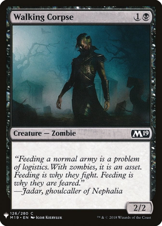 Walking Corpse (126) (LIST)