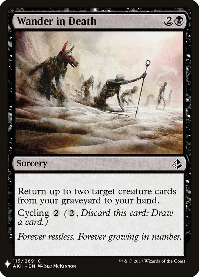 Wander in Death (115) (LIST)