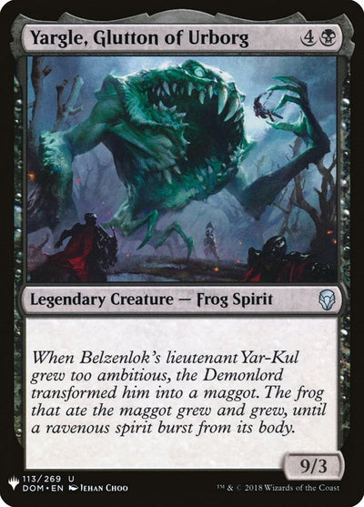 Yargle, Glutton of Urborg (113) (LIST)