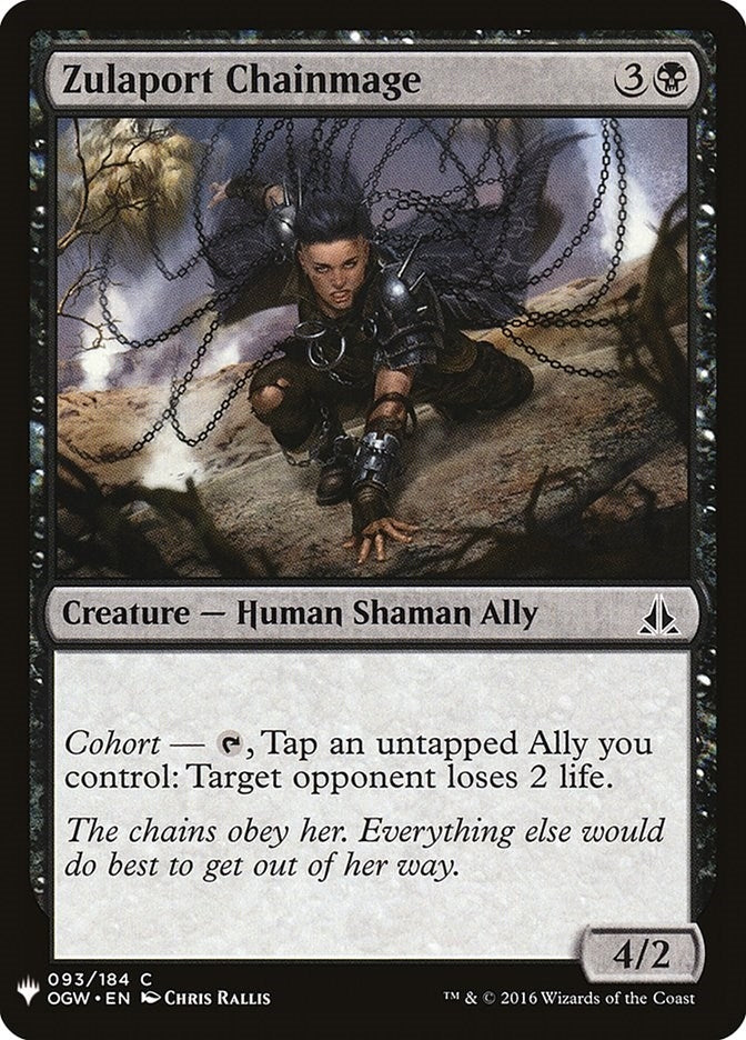 Zulaport Chainmage (93) (LIST)
