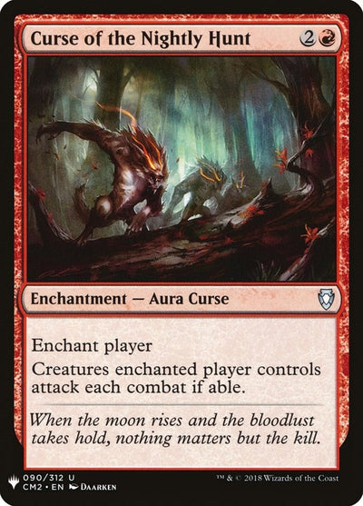 Curse of the Nightly Hunt (90) (LIST)