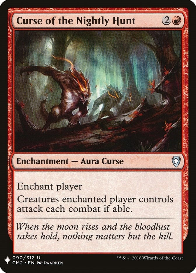 Curse of the Nightly Hunt (90) (LIST)