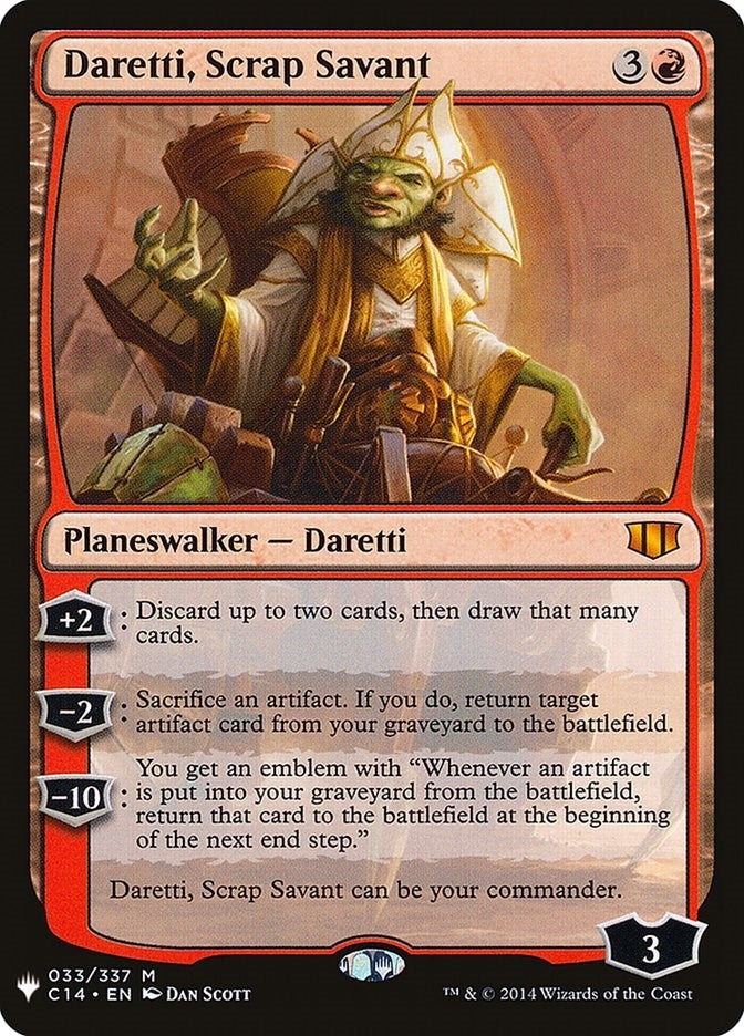 Daretti, Scrap Savant (C14) (033/337) (LIST)