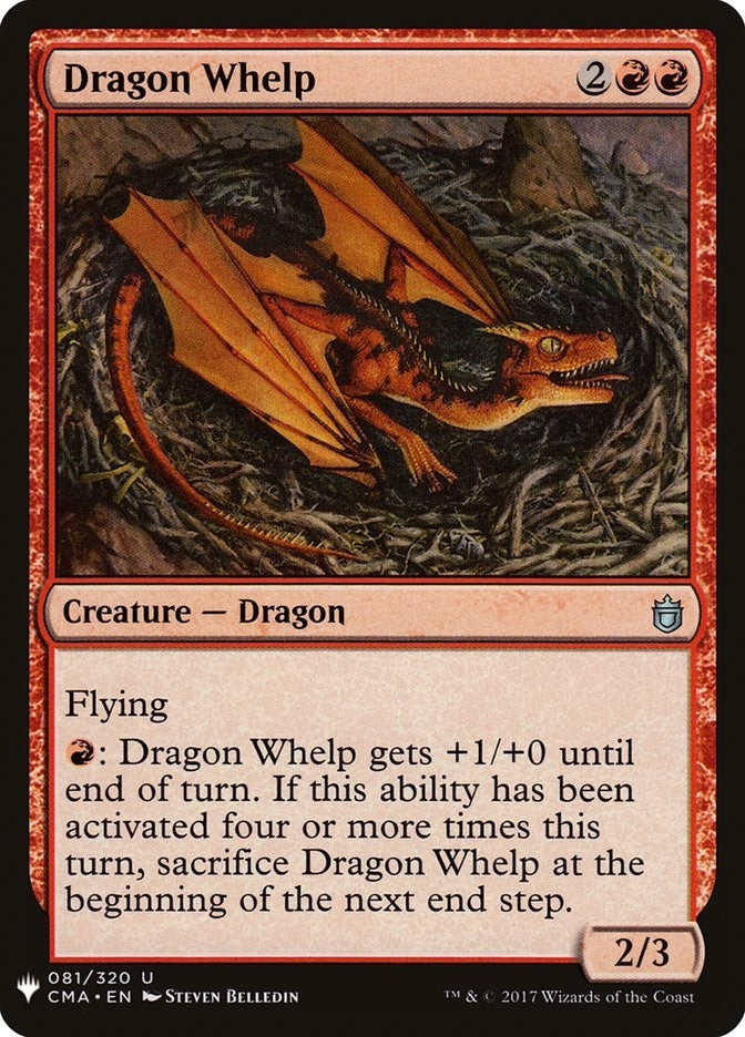 Dragon Whelp (81) (LIST)
