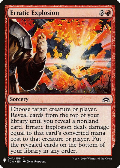 Erratic Explosion (41) (LIST)