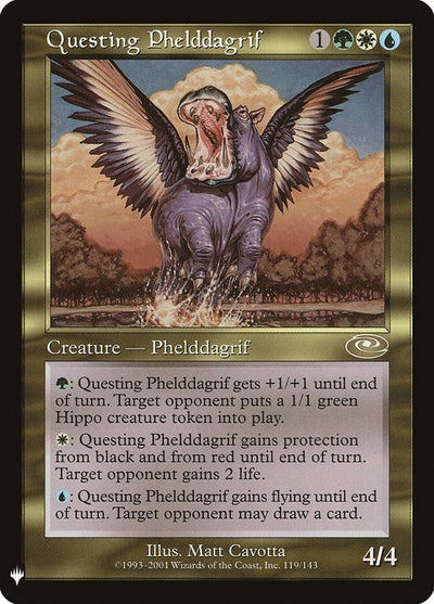 Questing Phelddagrif (119) (LIST)