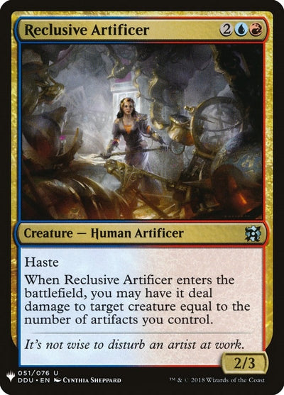 Reclusive Artificer (51) (LIST)