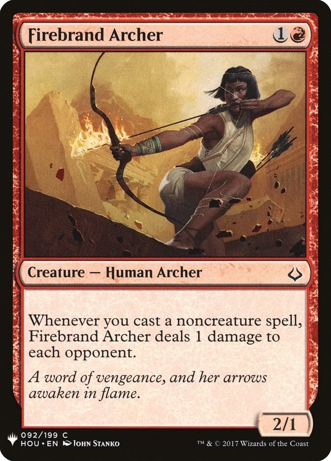 Firebrand Archer (92) (LIST)