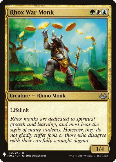 Rhox War Monk (180) (LIST)