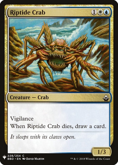 Riptide Crab (228) (LIST)