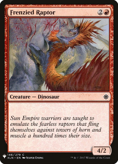 Frenzied Raptor (146) (LIST)