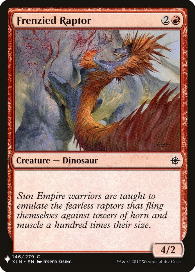Frenzied Raptor (146) (LIST)