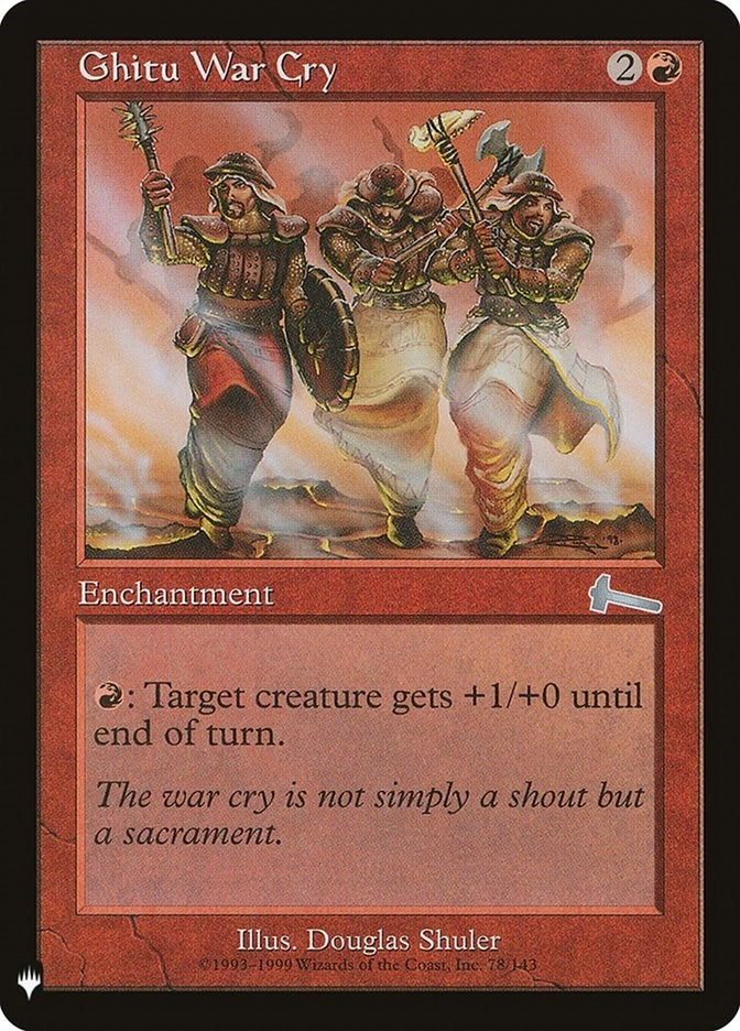 Ghitu War Cry (78) (LIST)