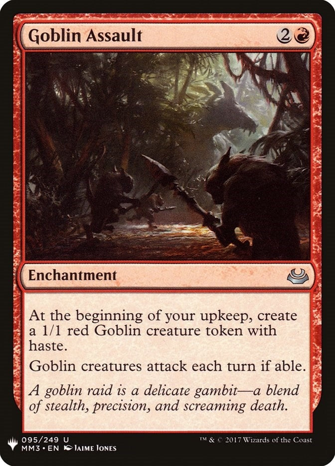 Goblin Assault (95) (LIST)