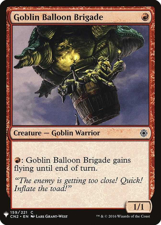 Goblin Balloon Brigade (159) (LIST)