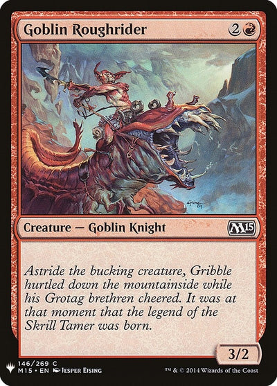 Goblin Roughrider (146) (LIST)