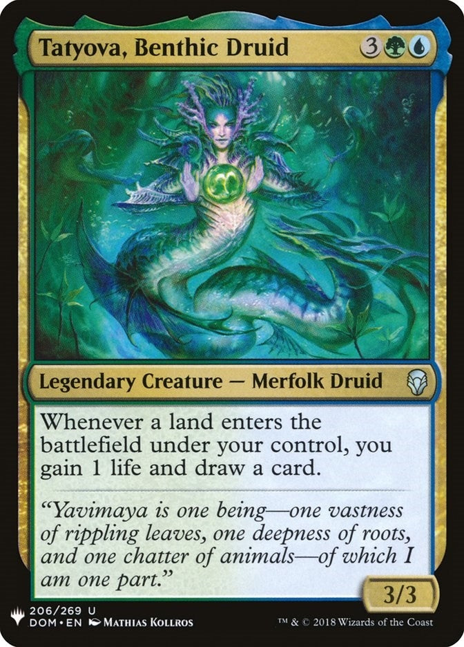Tatyova, Benthic Druid (206) (LIST)