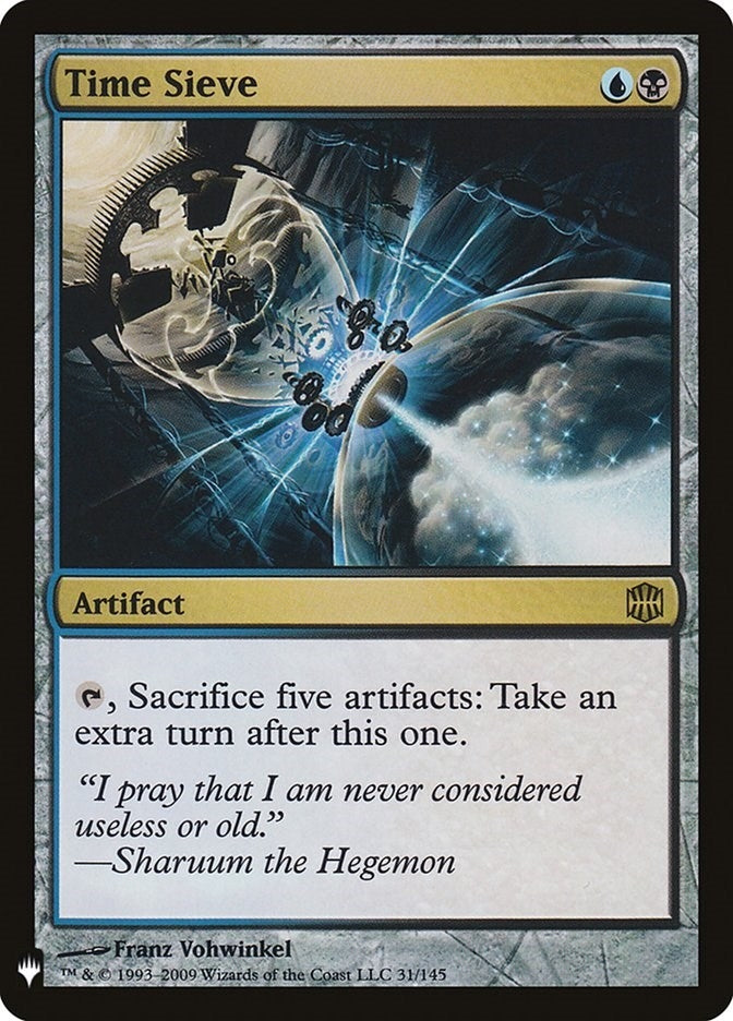 Time Sieve (31) (LIST)