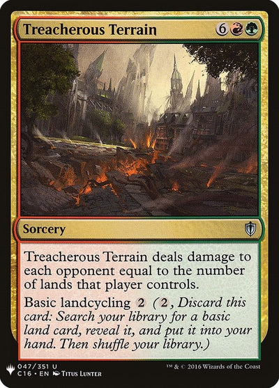 Treacherous Terrain (047/351) (LIST)