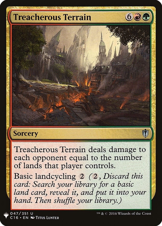 Treacherous Terrain (047/351) (LIST)